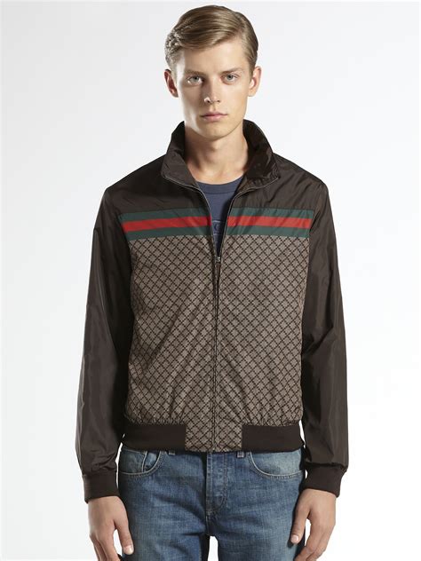 gucci herren jacken|Gucci men's jacket.